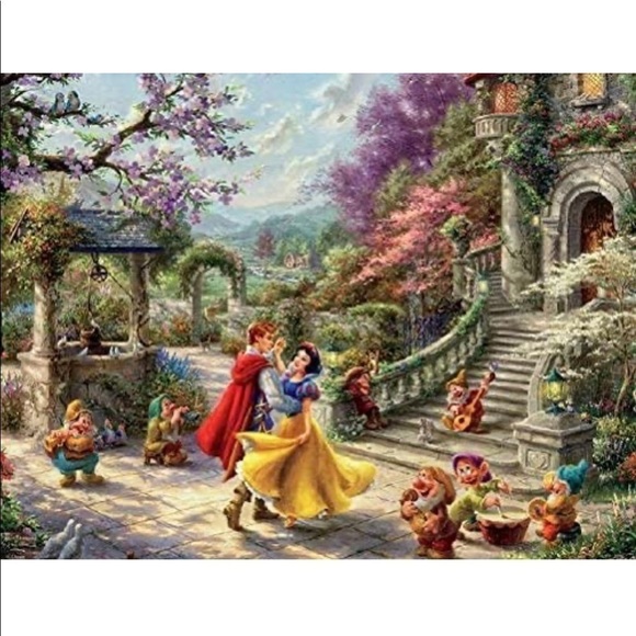 4 in 1 Multipack - Thomas Kinkade - Disney Dreams Collection - Picture 4 of 7